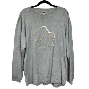 Vintage Platinum Fat Albert Embroidered Longsleeve sz XL